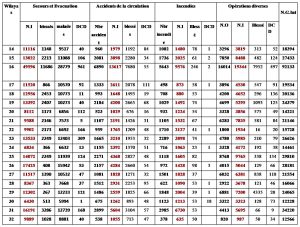 Tableau général des activités opérationnelles Année 2015 suite1