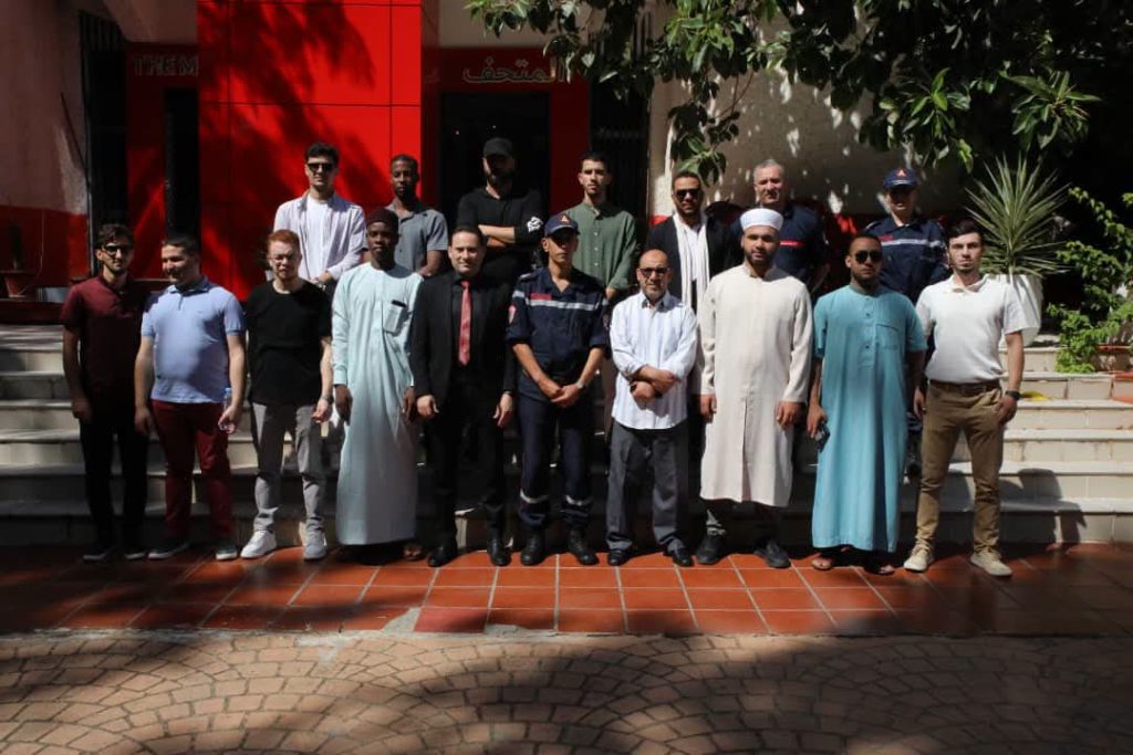 إستقبال طلبة البرنامج الدولي «حادي الأرواح» في طبعته الثانية عشرة بالمديرية العامة للحماية المدنية