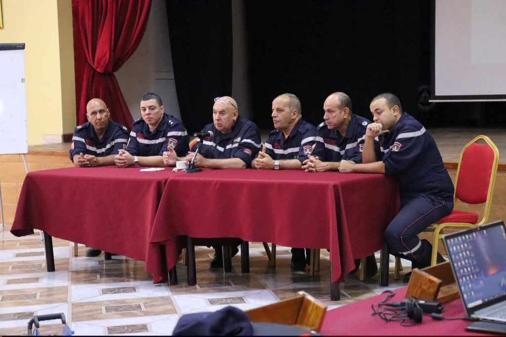 دورة تكوينية متخصصة في مجال تنسيق فرق البحث والإنقاذ الحضري (UCC – USAR Coordination Cell)